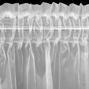 ZÁCLONA NA PÁSKE ELIZA 300X145 CM BIELA