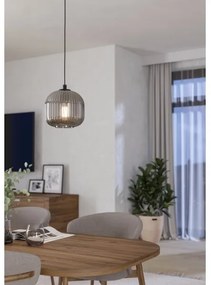 Eglo 99371 - Luster na lanku MANTUNALLE 1xE27/40W/230V