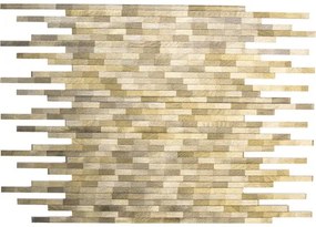 Hliníková mozaika ALF L103D hnedá 27,2 x 39 cm