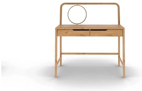 Toaletný stolík z dubového dreva 57x110 cm Twig – The Beds