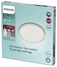 Philips - LED Stmievateľné kúpeľňové svietidlo SCENE SWITCH LED/15W/230V IP44