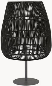 Exteriérová ratanová stolová lampa Agnar