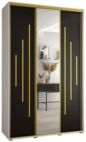 Skriňa 45 Canaris 13 150 biela/čierna/gold