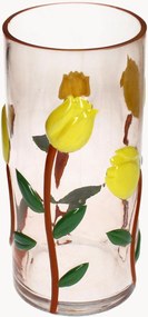 Sklenená váza Tulip, V 25 cm