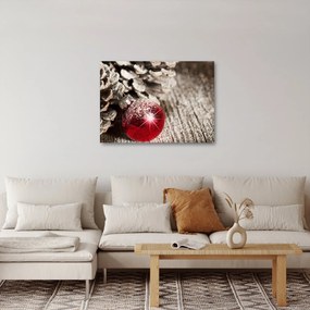 Obraz - Vianočné ozdoby (70x50 cm)