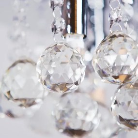 Krištáľové stropné svietidlo Bolla 25