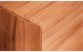 Nízka komoda z bukového dreva 134x63 cm Greg - The Beds