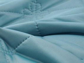 Chladiaca letná prikrývka ELARIA, tyrkysová Rozmer: 160 x 200 cm