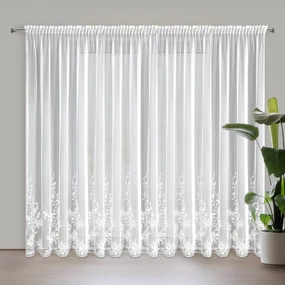 ZÁCLONA NA PÁSKE EVA MINGE JULIA 350X270 CM VZOROVANÁ