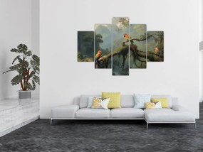 Obraz - Tropický les (150x105 cm)