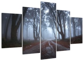 Obraz - Za daždivého dňa (150x105 cm)