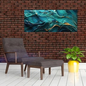 Obraz - Abstraktné textúry (120x50 cm)
