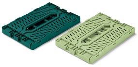 Sklápacie úložné debničky, 2 ks