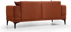 Dvoumístná pohovka Horizon 170 cm cihlová