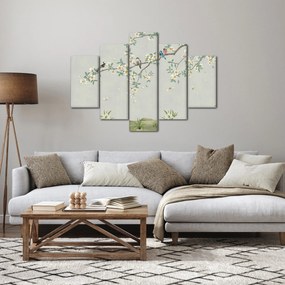 Obraz - Vtáčí zlet (150x105 cm)