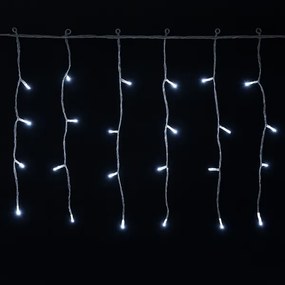Aigostar - LED vonkajšia vianočná reťaz 200xLED/3,6W/230V/8 funkcií 10x0,4m IP44 studená biela