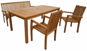 Záhradný stôl RIVIERA teak