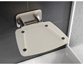 Ravak B8F0000052 - Sklopné sprchové sedátko OVO z nehrdzavejúcej ocele