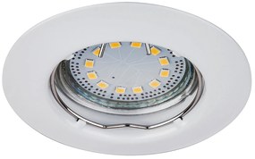 RABALUX Sada LED podhľadových svietidiel LITE, 240lm, 3000K, biela, okrúhla