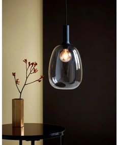 Nordlux - Luster na lanku ALTON 1xE27/60W/230V čierna
