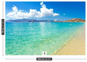 Fototapeta Vliesová Pláž grécko 416x254 cm