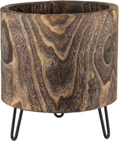 XXXLutz OBAL NA KVETINÁČ drevo, 28/25/25 cm - Kvety & kvetináče - 001131031501