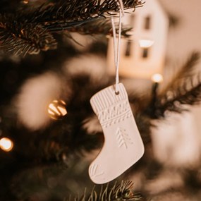 räder Porcelánová vianočná ozdoba Sock