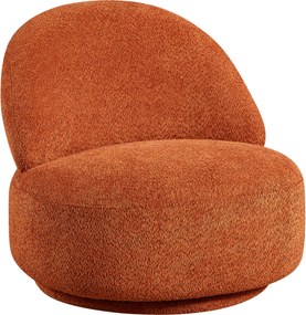 XXXLutz KRESLO, drevo, textil, hrdzavá Carryhome - Kreslá - 001491004202