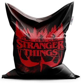 Sablio Sedací vak Classic Stranger Things Red - 150x100 cm