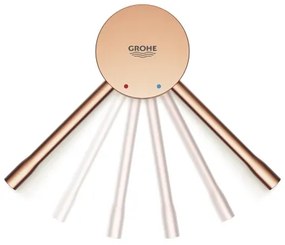 GROHE 33624DL1 - Vaňová batéria ESSENCE 193 mm bronzová