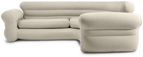 INTEX Corner Sofa Nafukovacia rohová sedačka 257 x 203 x 76 cm