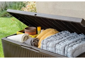 KETER SPRINGWOOD Storage záhradný úložný box, 305 l, hnedá 17202378