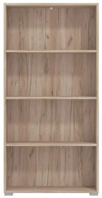 Regál Tomar 4 šedá dub 11011437