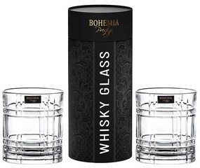 BOHEMIA PRESTIGE SEMPRE POHÁR NA WHISKY V TUBE 340 ML SADA 2KS