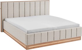 XXXLutz ČALÚNENÁ POSTEĽ, 180/200 cm, béžová Chameo - Online Only spálne - 000101028201