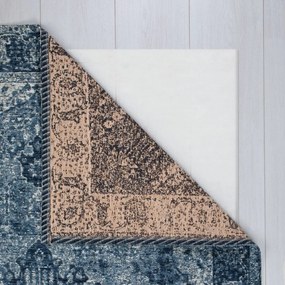 Flair Rugs, Kusový koberec Manhattan Antique Blue, 200x290, modrá, obývacia izba