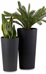 Kvetináč URBANIKA ECO 46 cm čierny