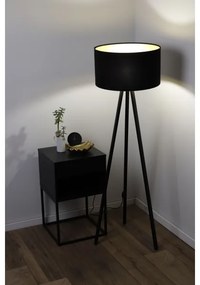 Stojacia lampa STANDART 1xE27/60W/230V čierna/wenge