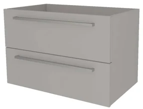 Mereo, Mereo Bino, kúpeľňová skrinka 81 cm, Multidecor, Arktická sivá, MER-CN691SARS1