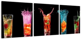 Obraz do kuchyne - letné drinky