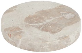 MARBLE Podtácok mramorový 10 cm - béžová