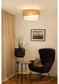 Brilagi - Prisadený luster SHINE 1xE27/15W/230V pr. 50 cm béžová/krémová