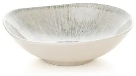 Jedálna sada 24 ks sivá/porcelán