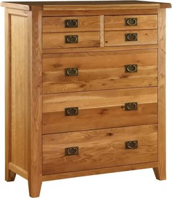 Komoda - veľký bielizník s 5 zásuvkami, 110x50x130 cm