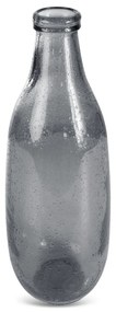 Dekoratívna váza LILY 15x40 CM sivá