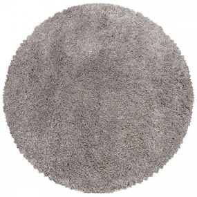 Koberec Fluffy Super Soft béžový kruh