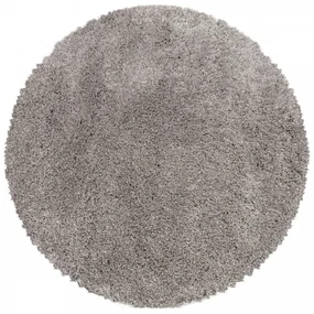 Koberec Fluffy Super Soft béžový kruh