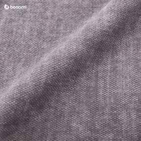 Svetlosivá zamatová čalúnená dvojlôžková posteľ s úložným priestorom s roštom 160x200 cm Jade - Bobochic Paris