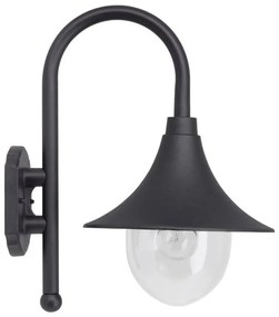 Brilliant - Vonkajšia nástenná lampa BERNA 1xE27/60W/230V IP44 čierna
