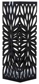 SongmicsHome Kovový stojan na dáždniky FLORE, 15,5x15,5x49cm, čierna